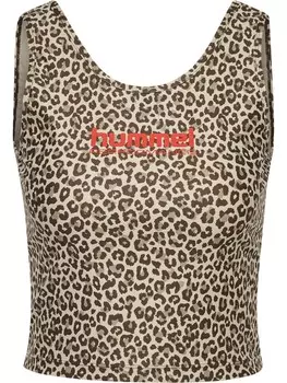 Спортивный топ Hummel Fast, коричневый