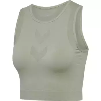 Спортивный топ Hummel HIIT Seamless, зеленый