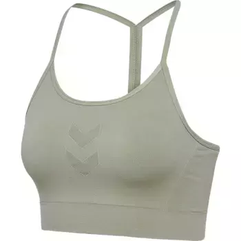 Спортивный топ Hummel HIIT Seamless, зеленый