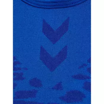 Спортивный топ Hummel MT Leo seamless, синий