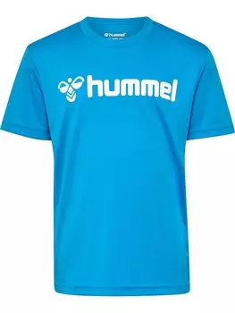 Спортивный топ Hummel Performance Shirt, цвет cyan blue