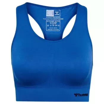 Спортивный топ Hummel Tif seamless, синий
