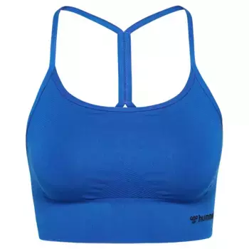 Спортивный топ Hummel Tiffy seamless, синий