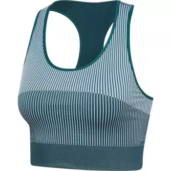 Спортивный топ Hummel Yoga Seamless, синий