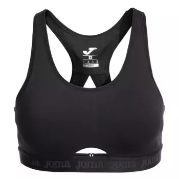 Спортивный топ Joma R-City Iconic high support, черный