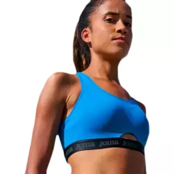 Спортивный топ Joma R-City Iconic high support, синий