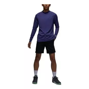 Спортивный топ JORDAN BRAND AS M J DF SPRT GLF LS TOP SKY J 'purple' FD8112-502, фиолетовый