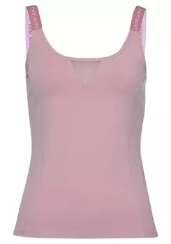 Спортивный топ LASCANA ACTIVE, розовый