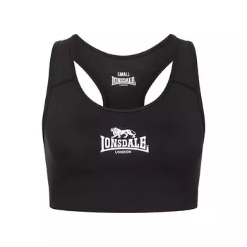 Спортивный топ Lonsdale Wardour, черный