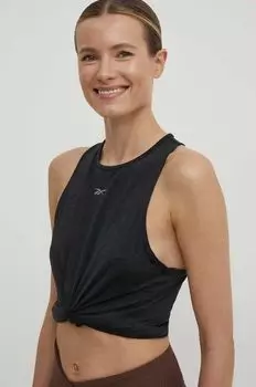 Спортивный топ Lux Collection Reebok, черный