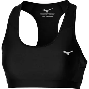 Спортивный топ Mizuno Alpha medium support, черный