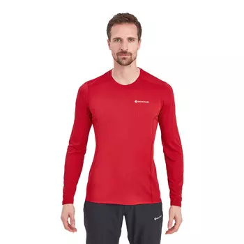 Спортивный топ Montane Dart Lite Long Sleeve, красный