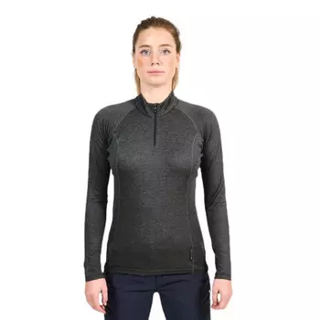 Спортивный топ Montane Dart Zip Neck, серый
