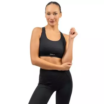Спортивный топ Nebbia Racerback Agile Medium Support, черный