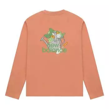 Спортивный топ New Balance Logo Graphic Print Top 'Orange' AMT31329-SCE, оранжевый