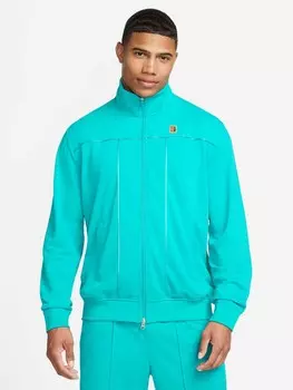 Спортивный топ Nike M NKCT HERITAGE SUIT JKT, зеленый