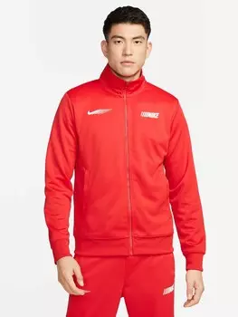 Спортивный топ Nike M NSW SI TRACK TOP PK, красный