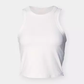 Спортивный топ Nike Performance One Fitted Crop Tank, белый