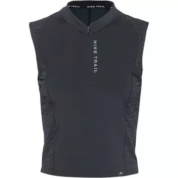 Спортивный топ Nike TRAIL, черный