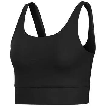 Спортивный топ Nike Yoga Luxe Crop, черный