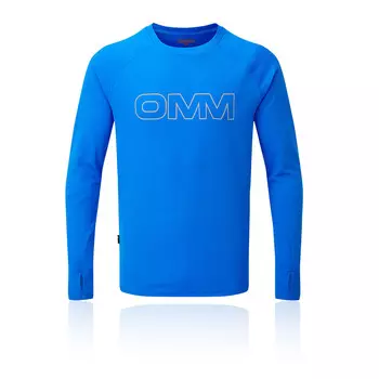Спортивный топ OMM Bearing Long Sleeved Running, синий