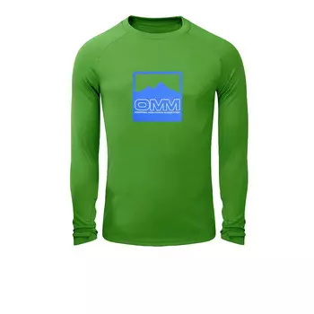 Спортивный топ OMM Bearing Running, зеленый