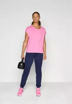 Спортивный топ Onpaubree Bat Loose Tee Only, розовая азалия