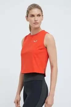 Спортивный топ Pedroc Dry Responsive Salewa, красный