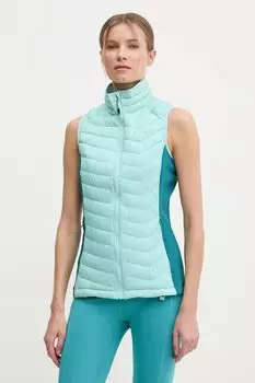 Спортивный топ Powder Pass Columbia, бирюзовый