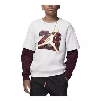Спортивный топ (PS) Air Jordan 23 2fer Crew Top 'Phantom' FZ1677-030, белый