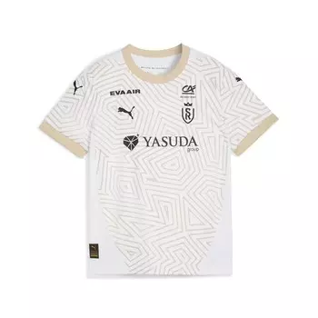 Спортивный топ PUMA Performance Shirt Stade Reims 24/25, белый