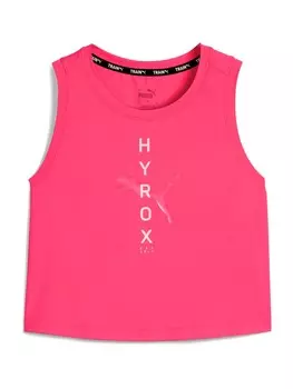 Спортивный топ PUMA Sports Top HYROX x Cloudspun, пурпурный