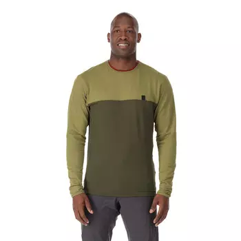 Спортивный топ Rab Dihedral Crew, зеленый