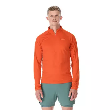 Спортивный топ Rab Sonic Zip Neck, красный
