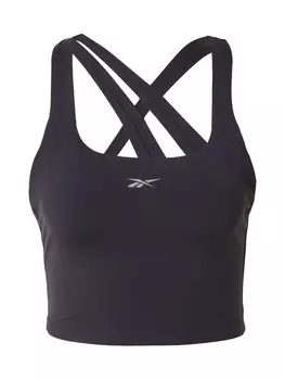 Спортивный топ Reebok Lux, черный