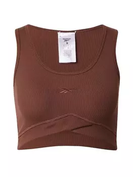 Спортивный топ Reebok Sports Top STUDIO, коричневый