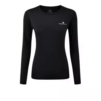 Спортивный топ RonHill Core Long Sleeve, черный
