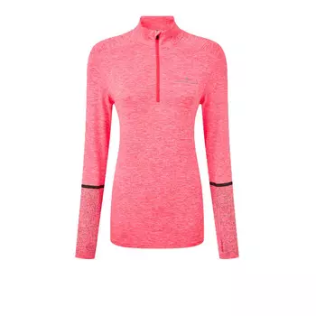 Спортивный топ RonHill Life Night Runner 1/2 Zip, розовый