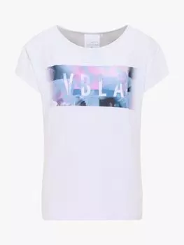 Спортивный топ с короткими рукавами Venice Beach Tiana, Белый/Мульти