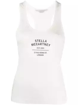 Спортивный топ с логотипом STELLA MCCARTNEY, белый