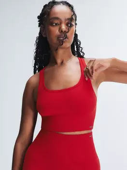 Спортивный топ Savage X Fenty Seamless Sport Racerback Tank, цвет Timeless Red
