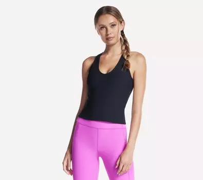 Спортивный топ SKECHERS, черный