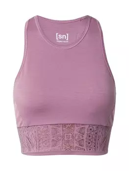 Спортивный топ super.natural Sports Top ARABESQUE, цвет orchid