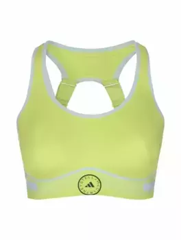 Спортивный топ TruePace Adidas by Stella McCartney, зелёный