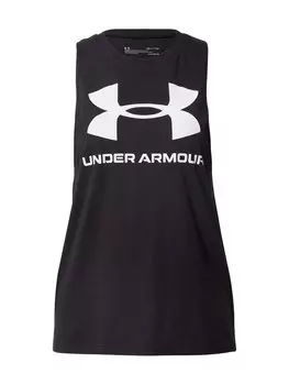 Спортивный топ UNDER ARMOUR, черный