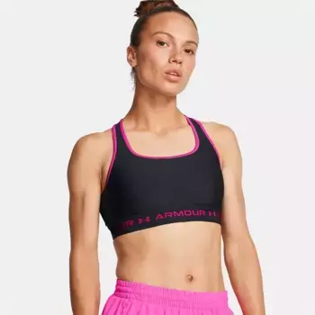 Спортивный топ Under Armour Crossback medium support, розовый