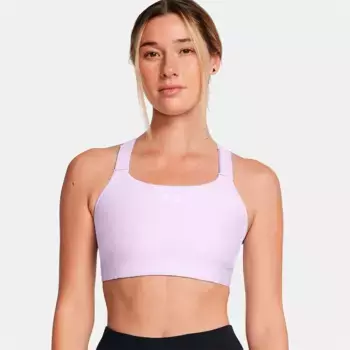 Спортивный топ Under Armour HeatGear high support, фиолетовый