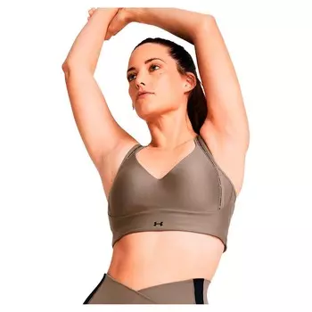 Спортивный топ Under Armour Infinity 2.0 Strappy, коричневый