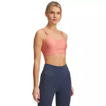 Спортивный топ Under Armour Infinity 2.0 high support, розовый