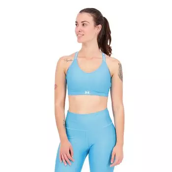 Спортивный топ Under Armour Infinity Covered Medium Support, синий